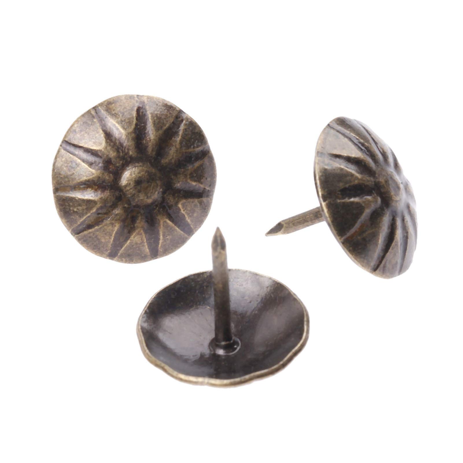 Boîte à Bijoux intérieure 17x15mm, 20 pièces, punaises de Meubles canapé, Porte adaptée au Bureau l'école