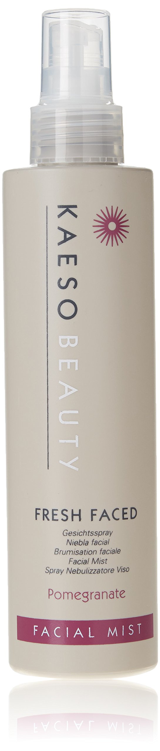 Kaeso Beauty Fresh Faced Facial Mist, Pomegranate and Witch Hazel 195 ml