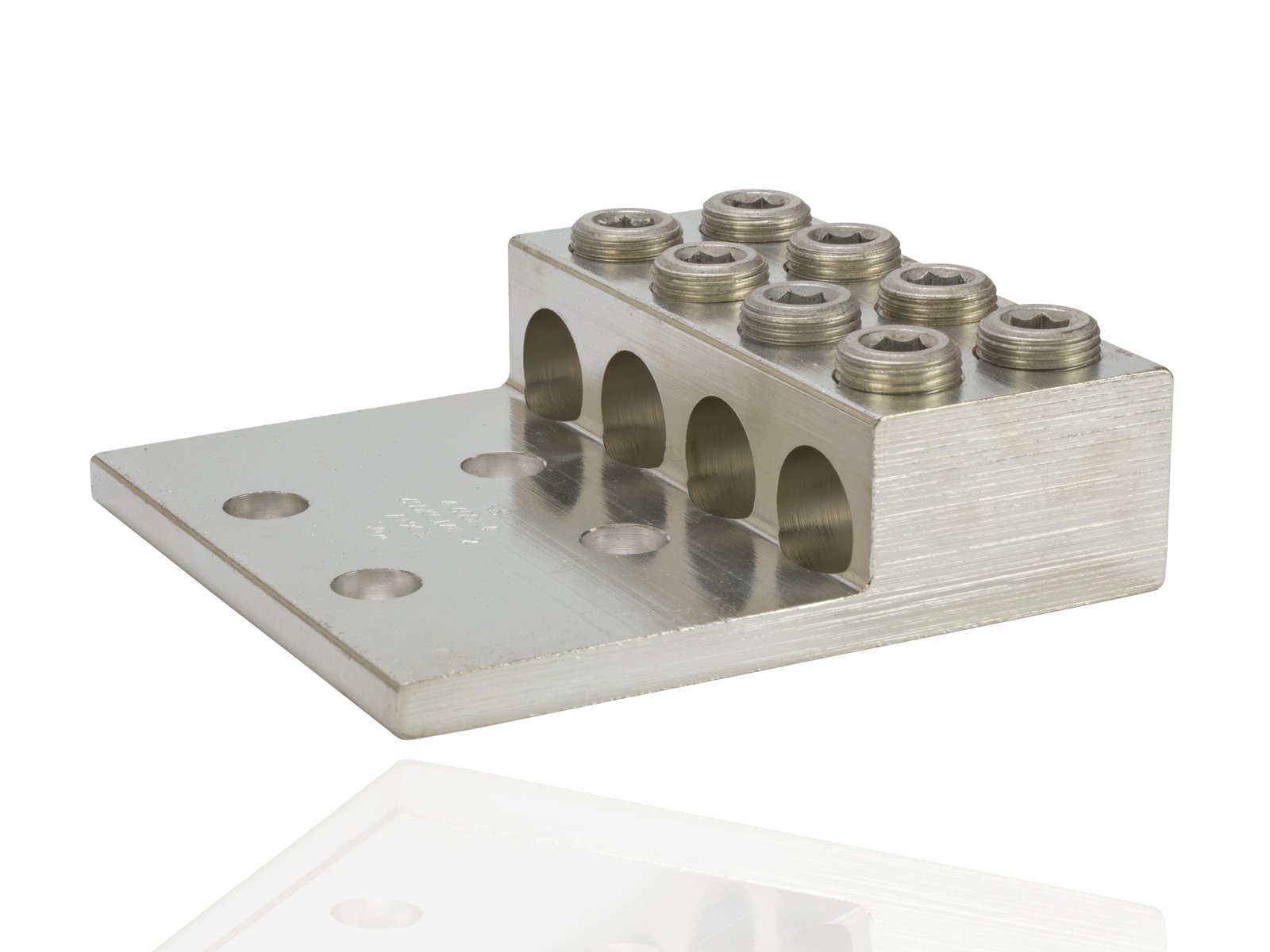 NSI 4-600LL4 Dual Rated Mechanical Panelboard Lug, 600 MCM-2 Wire Range, 1/2