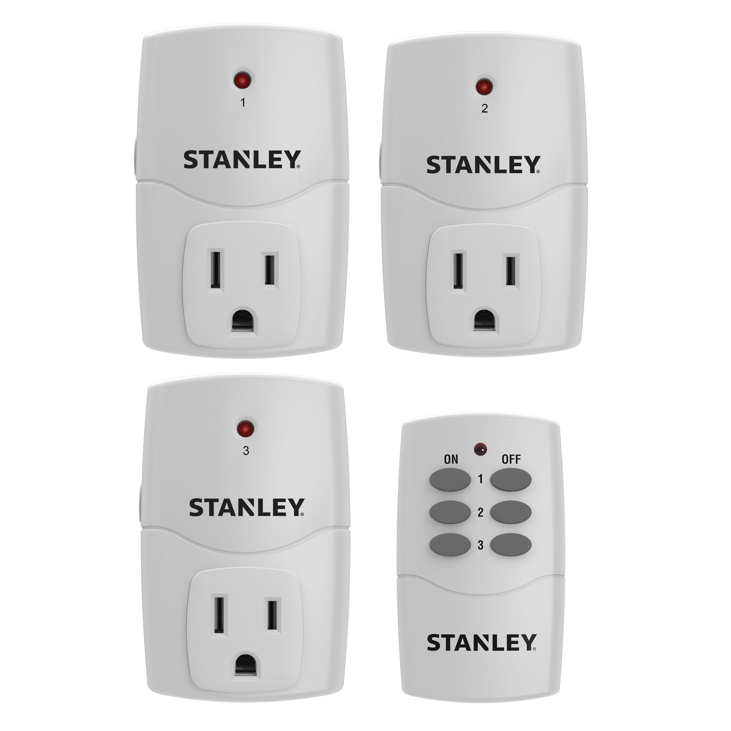 リモコンコンセント　5個セット まとめ売り Amazon.co.jp: STANLEY ワイヤレスリモートコントロールコンセント