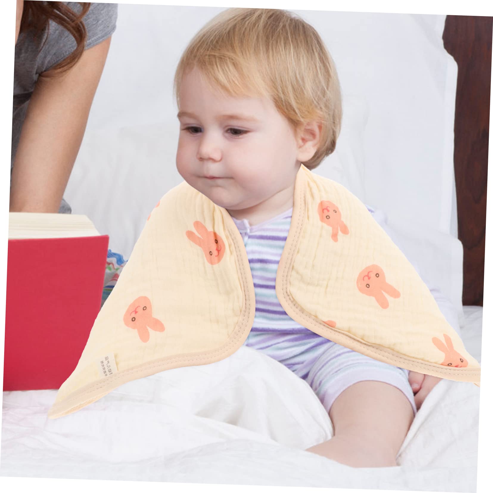 ibasenice 6 Stk Lätzchen Neugeborenes Handtücher für Kinder atmungsaktive Spucktücher Babyhandtücher Handtuch bequemes Spucktuch bequeme Spuckkissen die Schulter Schulterpolster Baumwolle