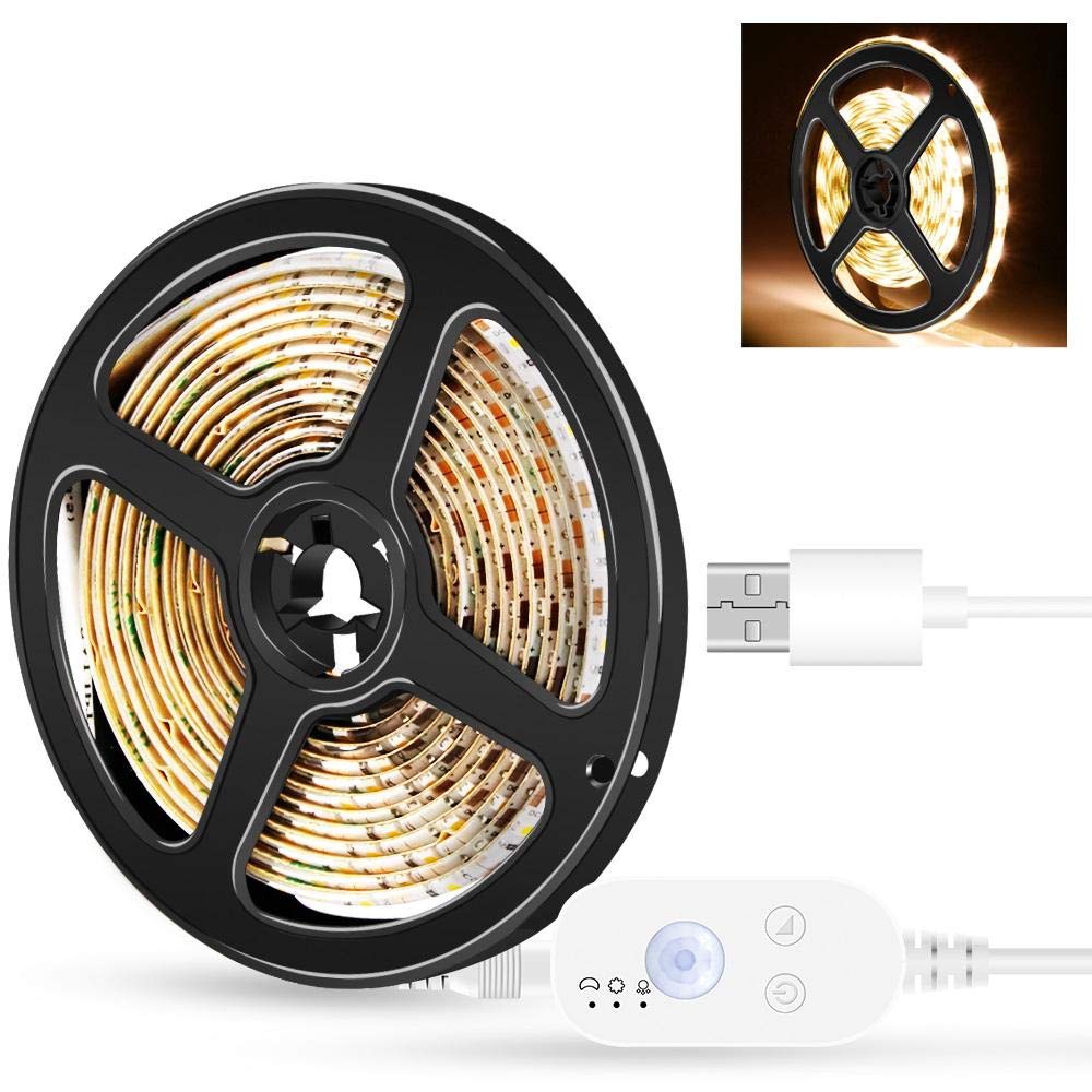 Striscia LED Per Specchio – 3 Metri – Bianco Ultra Luminoso Dimmerabile – Con Touch Control – UL Listed