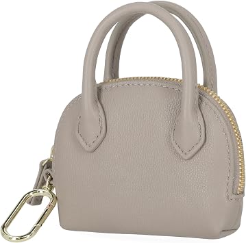 Mundi Mini Grace RFID Wallet Coin Purse Mini Pouch Charm with Key Chain, Mist