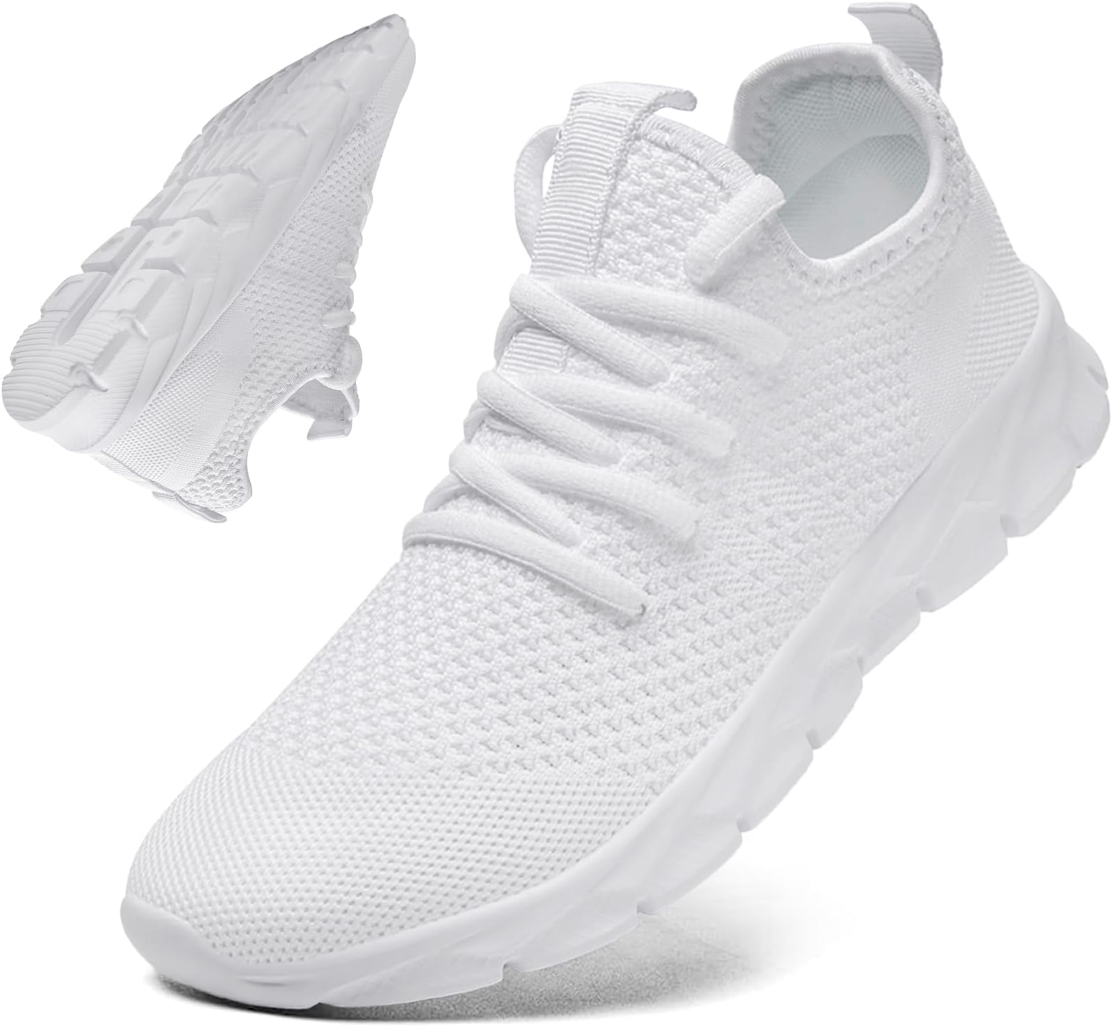 Running Shoes for Mens Womens Lightweight Tennis Shoes Breathable Comfortable Workout Walking Unisex Sneakers Non Slip Outdoor Gym Shoes