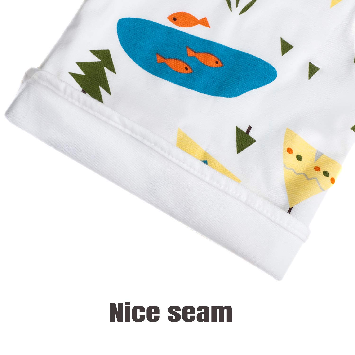 MooMoo Baby Diaper Pants for Potty Training Leakproof Toddler Training Underwear for Baby Boy 4-8T