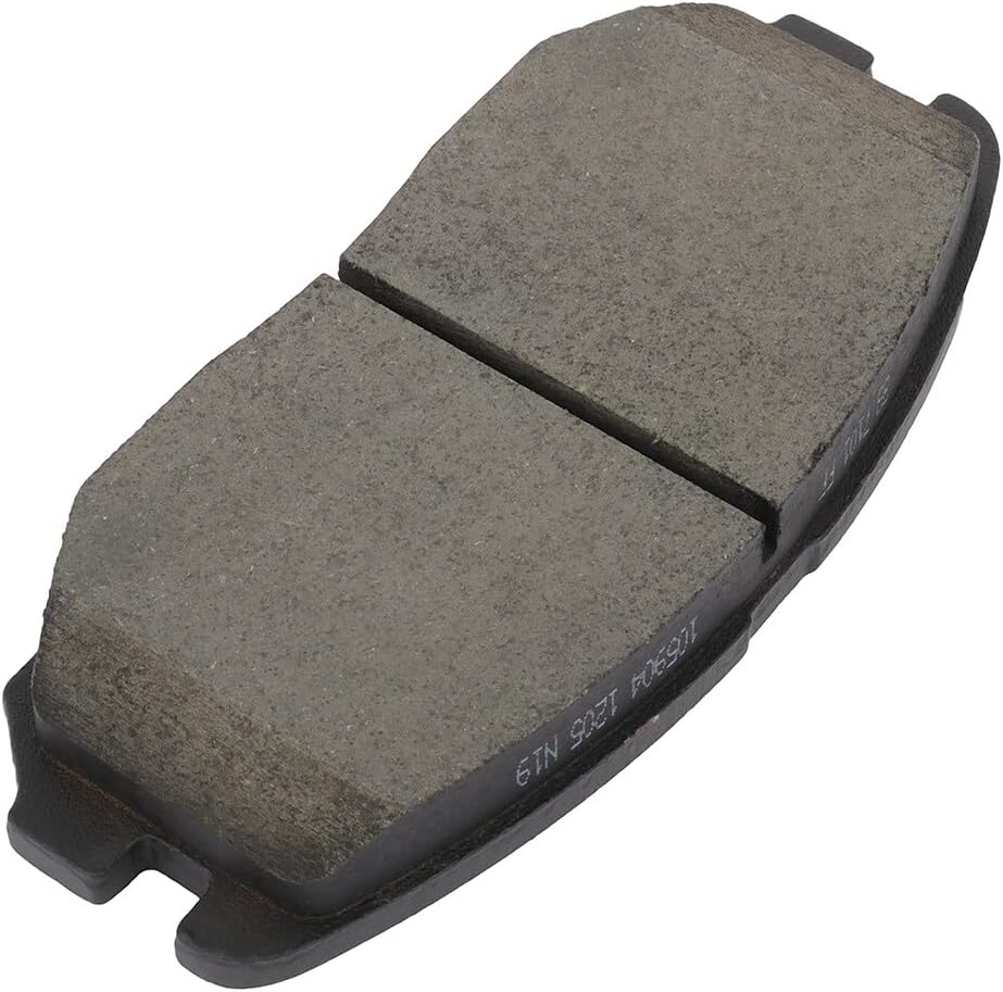 Front Ceramic Disc Brake Pads Sets D1125 [4PCS] Compatible For Toyota Corolla 2009 2010 2011 2012 2013 2014 2015 2016 2017 2018 2019