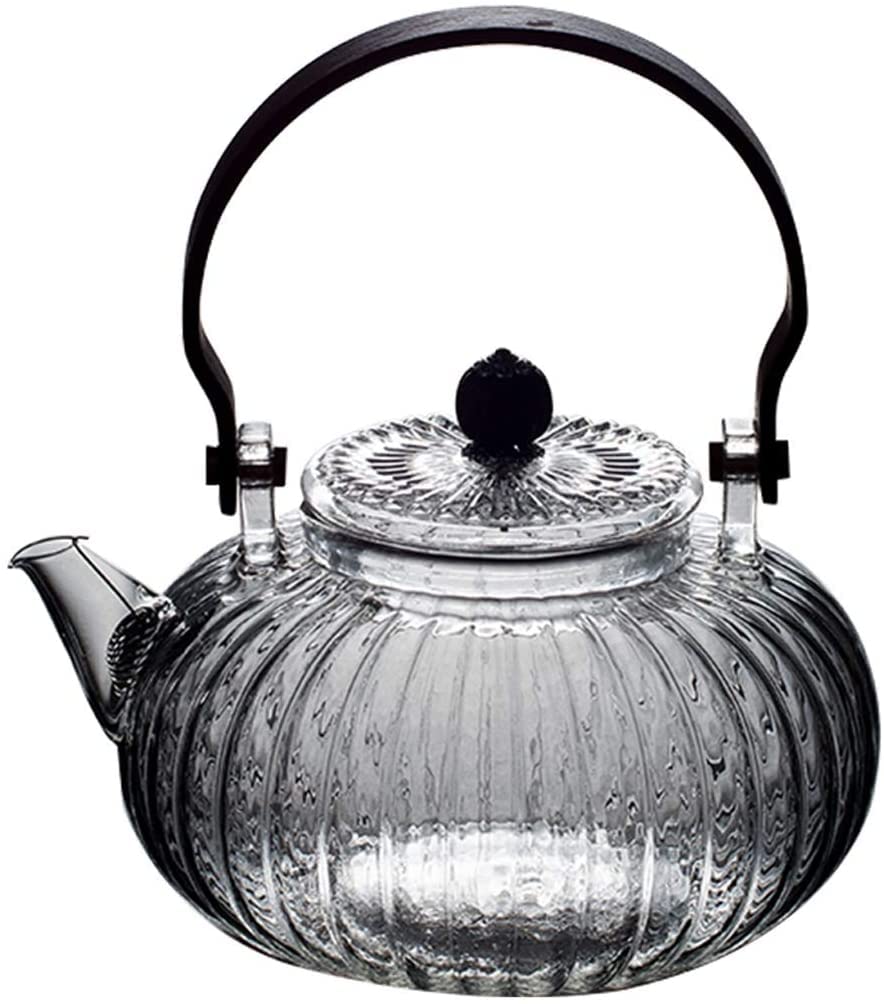Amazon｜紅茶用のやかん 火傷防止ハンドル付き750ml家庭用ティーポット