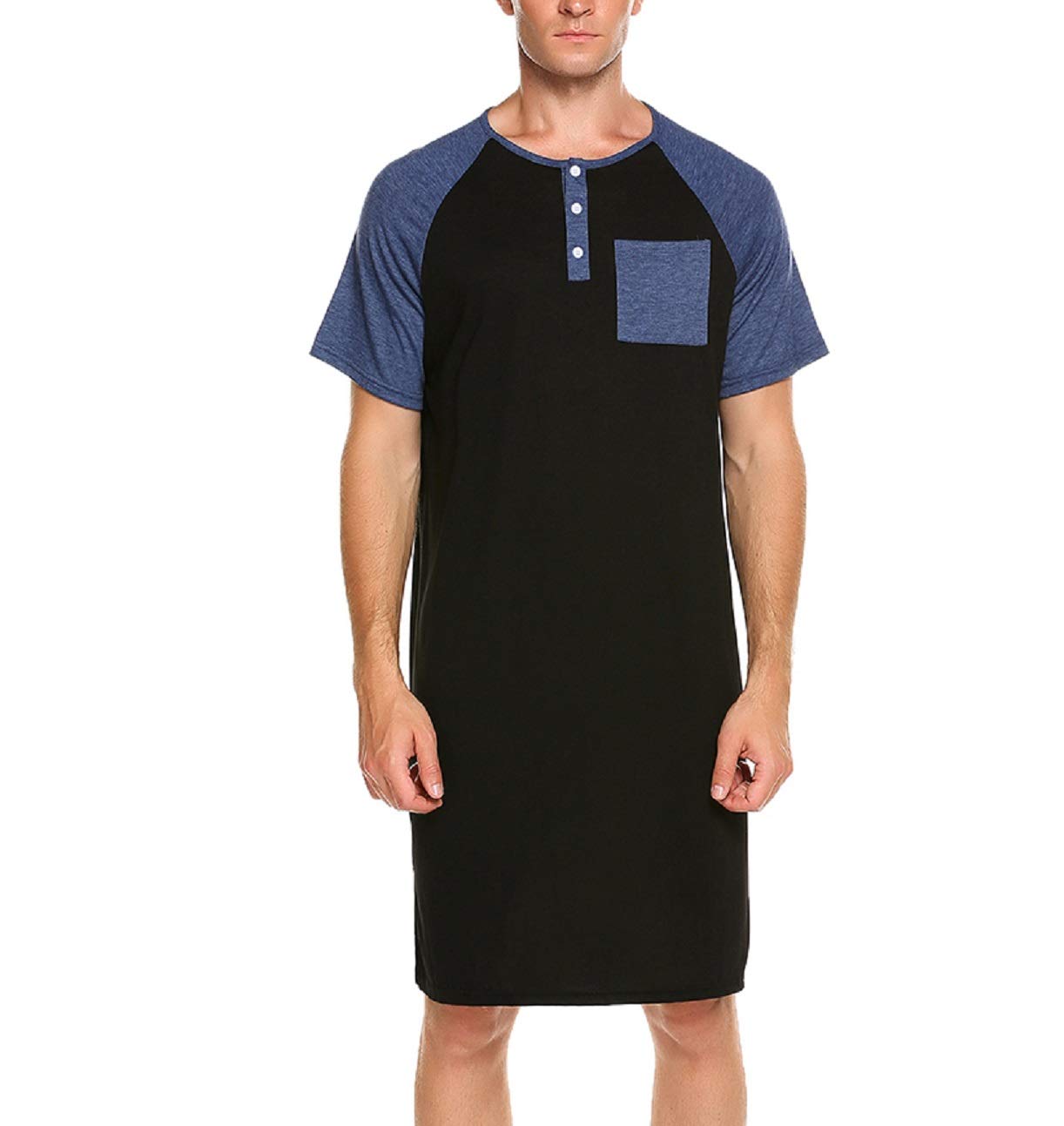 Short Sleeve Cotton Sleep Shirt Factory 