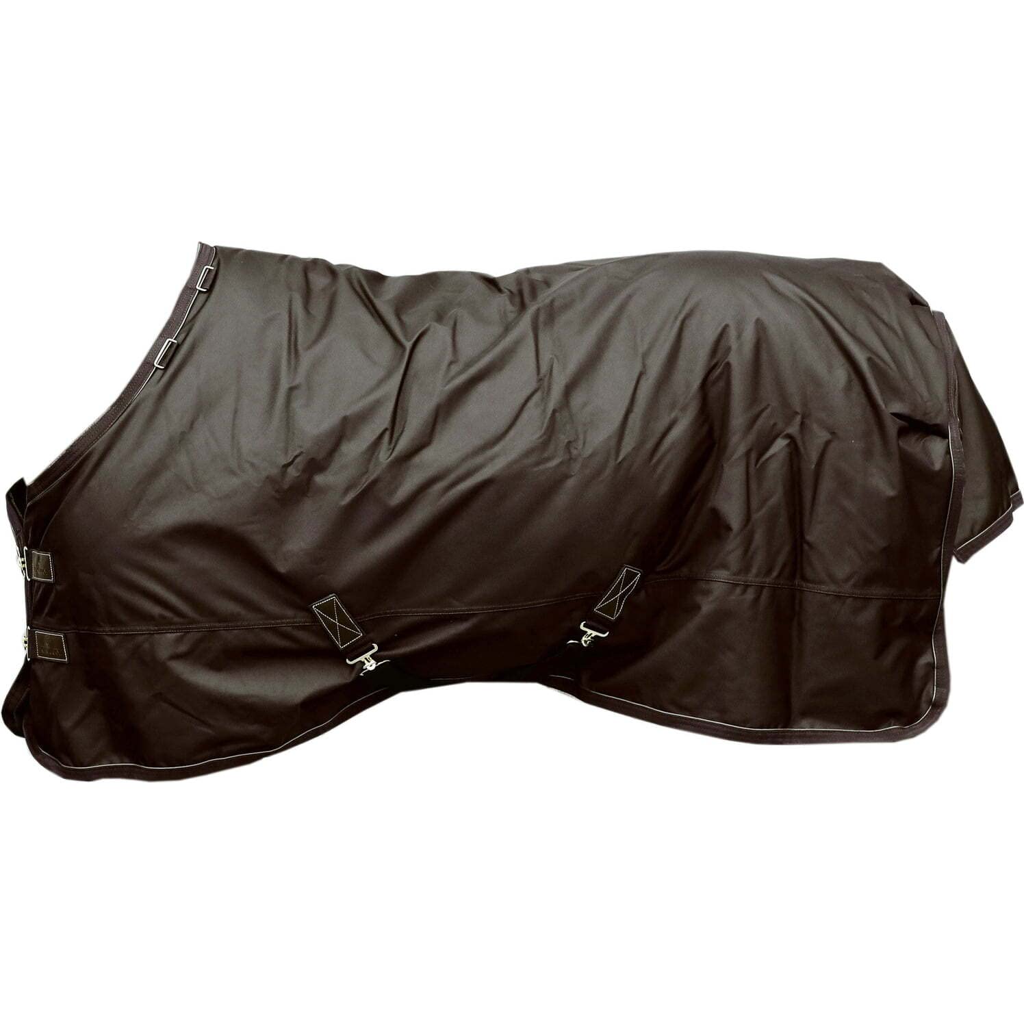 Couverture d'extérieur Kentucky choco 160g le confort haut de gamme au paddock