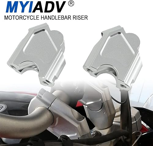 Miniatura 2 de Para BMW F700GS F 700 GS 2013-2017 F650GS F650 2008-2017 motocicleta manillar elevador barra montaje abrazadera adaptador aleación de aluminio