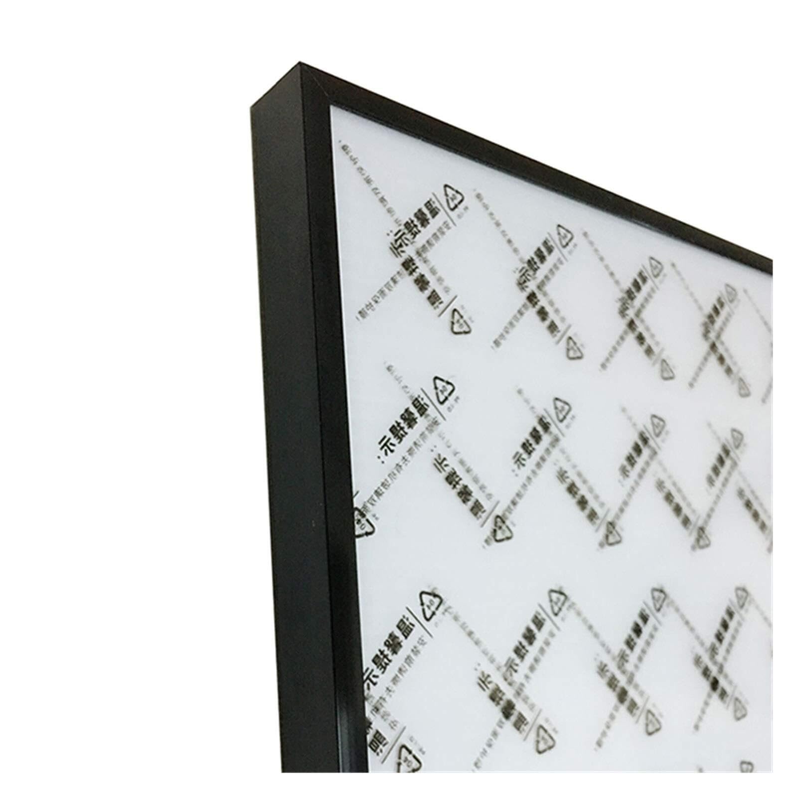 Photo Frames Photo Frame Metal Poster Stand Classic Aluminum Wall Mount A3 A4(Black,13X18cm 7inch)