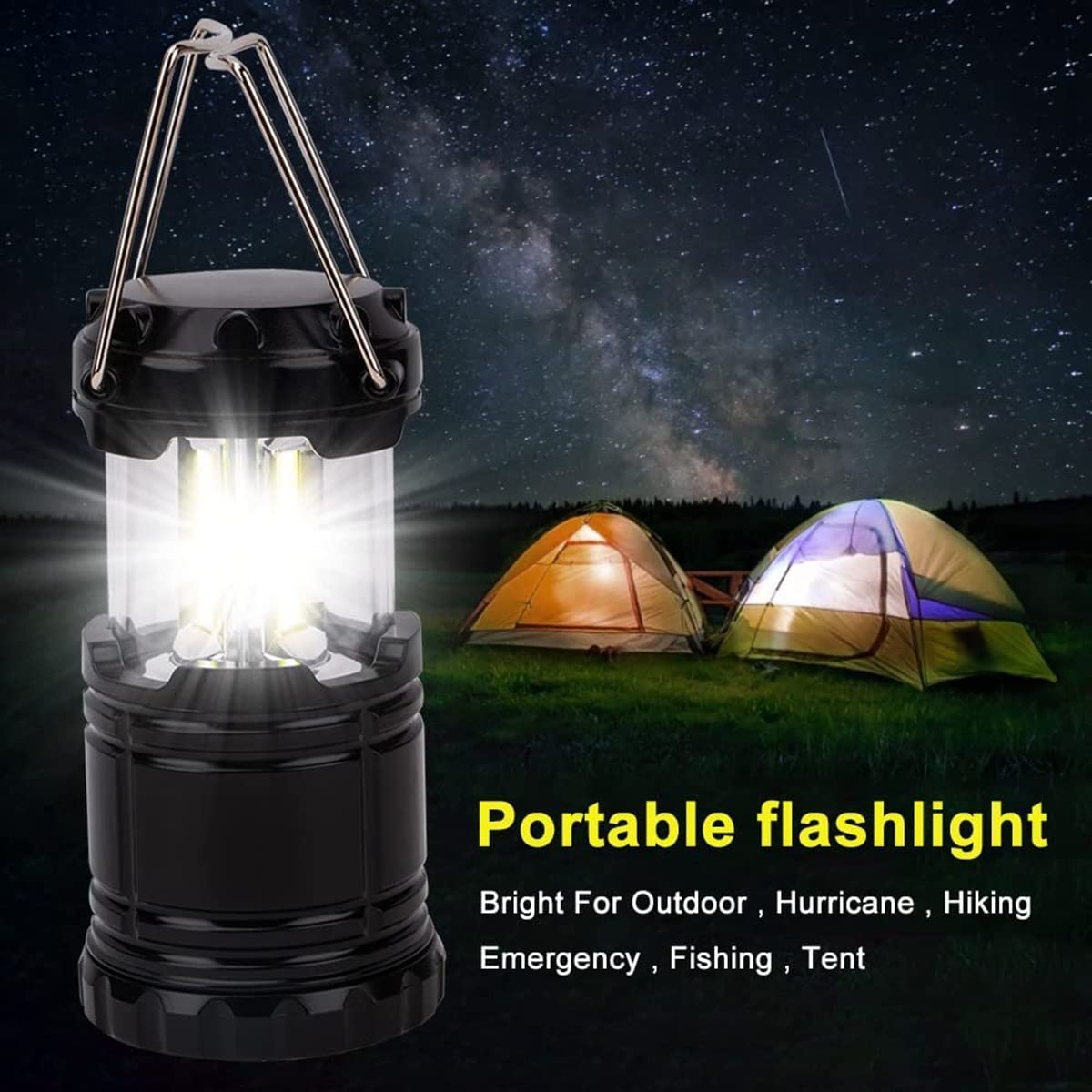 Campinglamp op batterijen BL40 40 lm