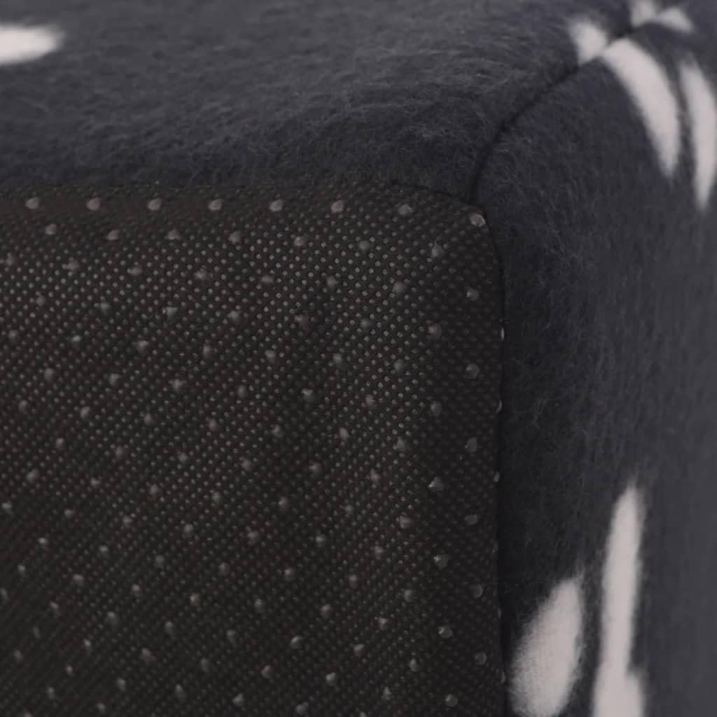 Lit pour Chats Taille L Noir avec Coussin Amovible Moelleux, Panier Dodo Confort intérieur pour Chaton, Niche cabane Igloo Lavable, Accessoire Repos Animal Compagnie