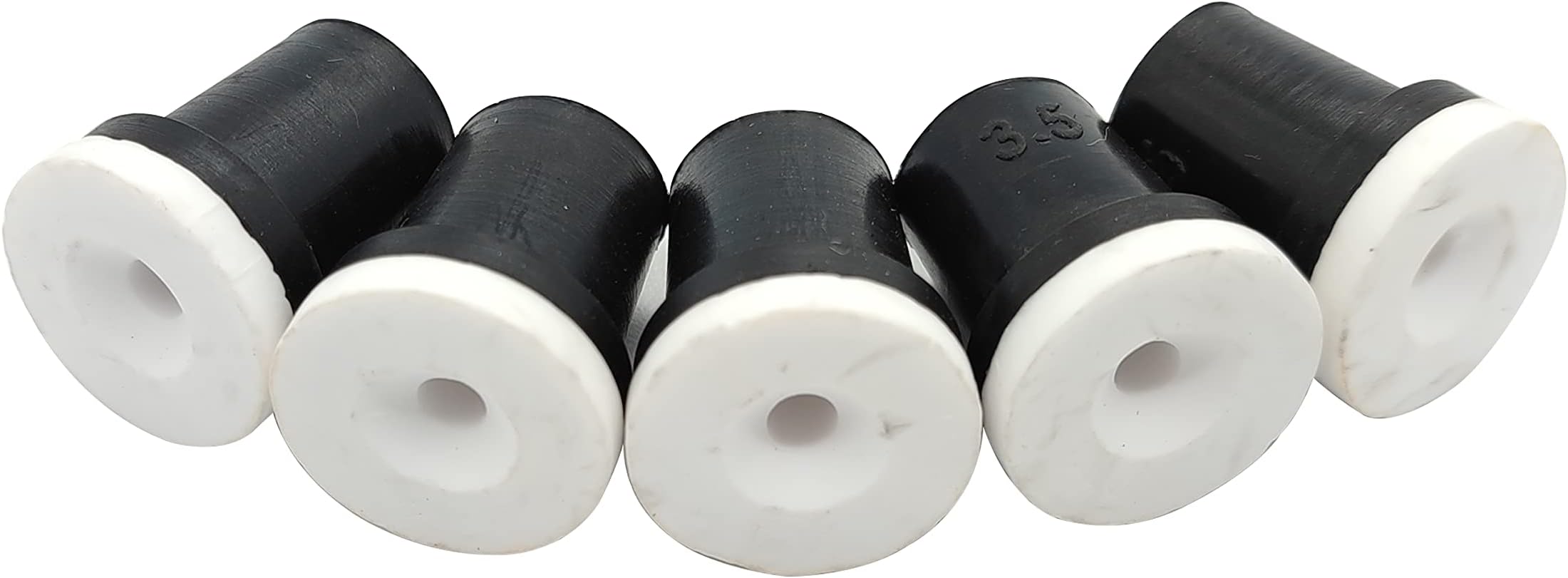 5 Pcs 1/8" Ceramic Rubber Blast Nozzles Tips Abrasive Sand Blaster Blasting for Sand Blasting Gun Cabinet