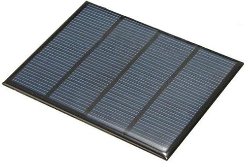 1.5 W 12 V Mini panel solar gota solar pegamento Voard tablero de silicio policristalino DIY paneles solares módulo celular cargador 1 unids