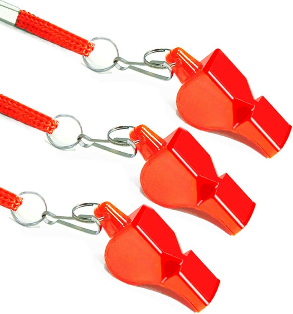 Fya Whistle, 3PCS Professional Emergency Whistles with Lanyards, Very Loud Pealess Whistle, Perfect for Lifeguard Rescue, Survival, Self-defense Fya Whistle, 3PCS Professional Emergency Whistles with Lanyards, Very Loud Pealess Whistle, Perfect for Lifeguard Rescue, Survival, Self-defense