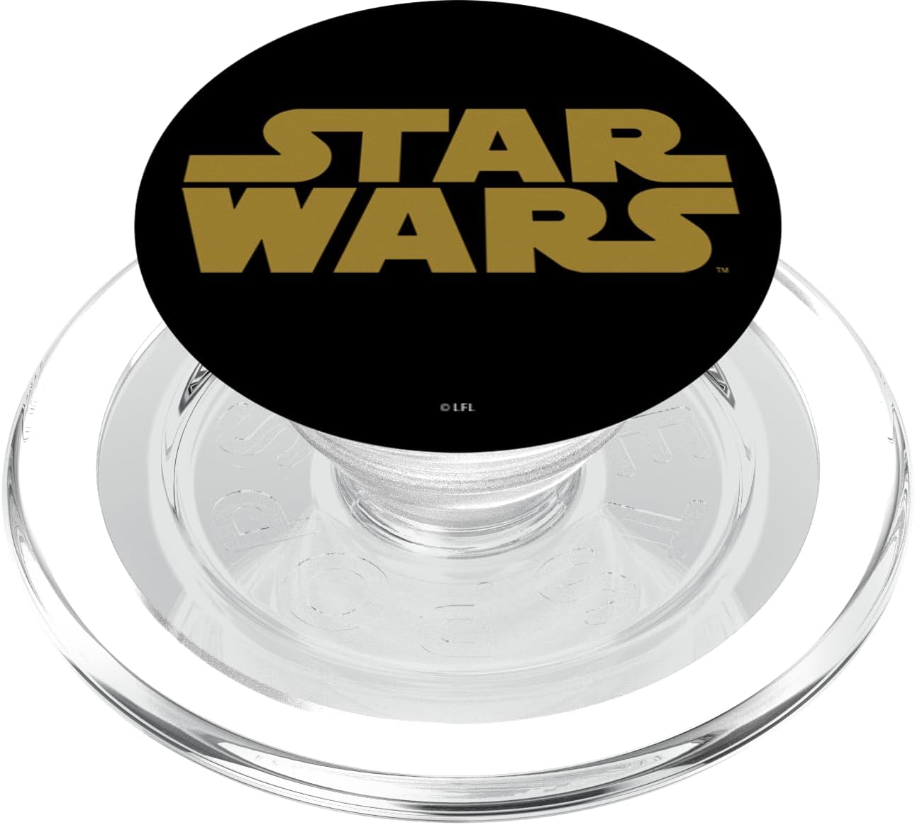Star Wars Logo Gold Spray PopSockets MagSafe PopGrip for iPhone