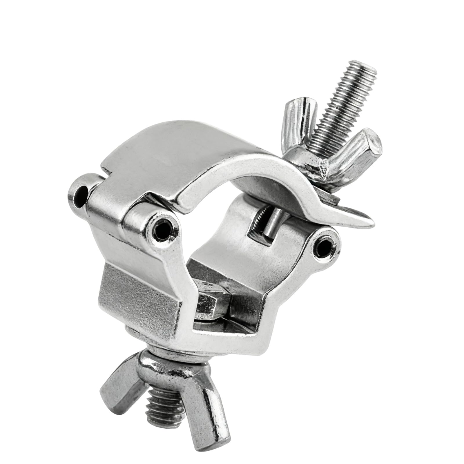 Maxtonser Single Bolt Stage Lighting Fixture Clamp 25 30mm Tube Compatibility Durability Aluminum Alloys Vibrations Resistance