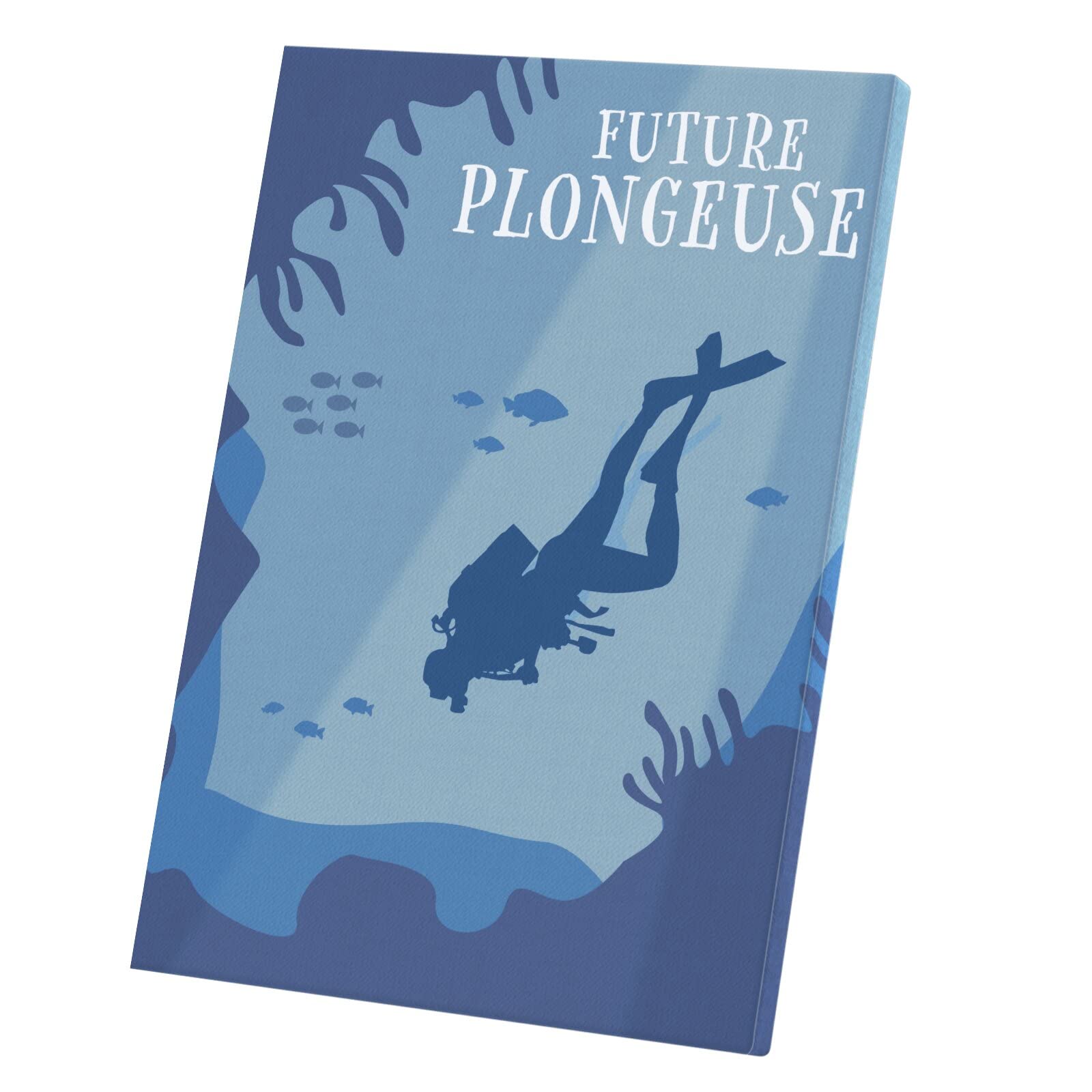 Toile Imprimee Future Plongeuse tableau decoratif haute definition