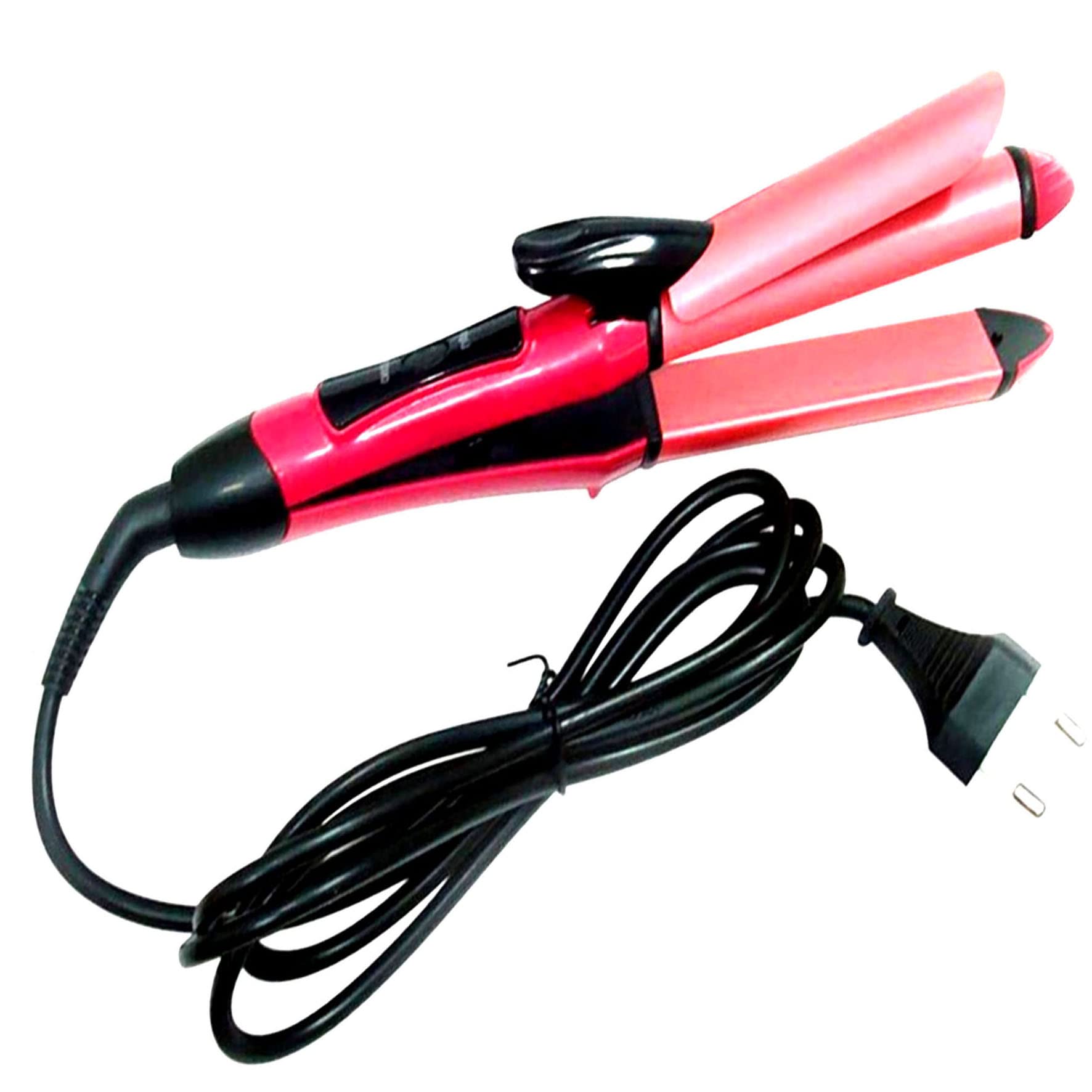 Frackkon Multisytler 2 in 1 Hair Beauty Set Hair Straightener and Hair Curlers