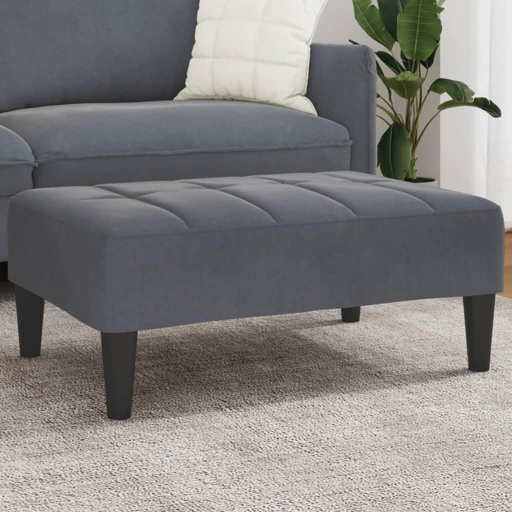 Tabouret siège rembourré en velours haut de gamme style chic