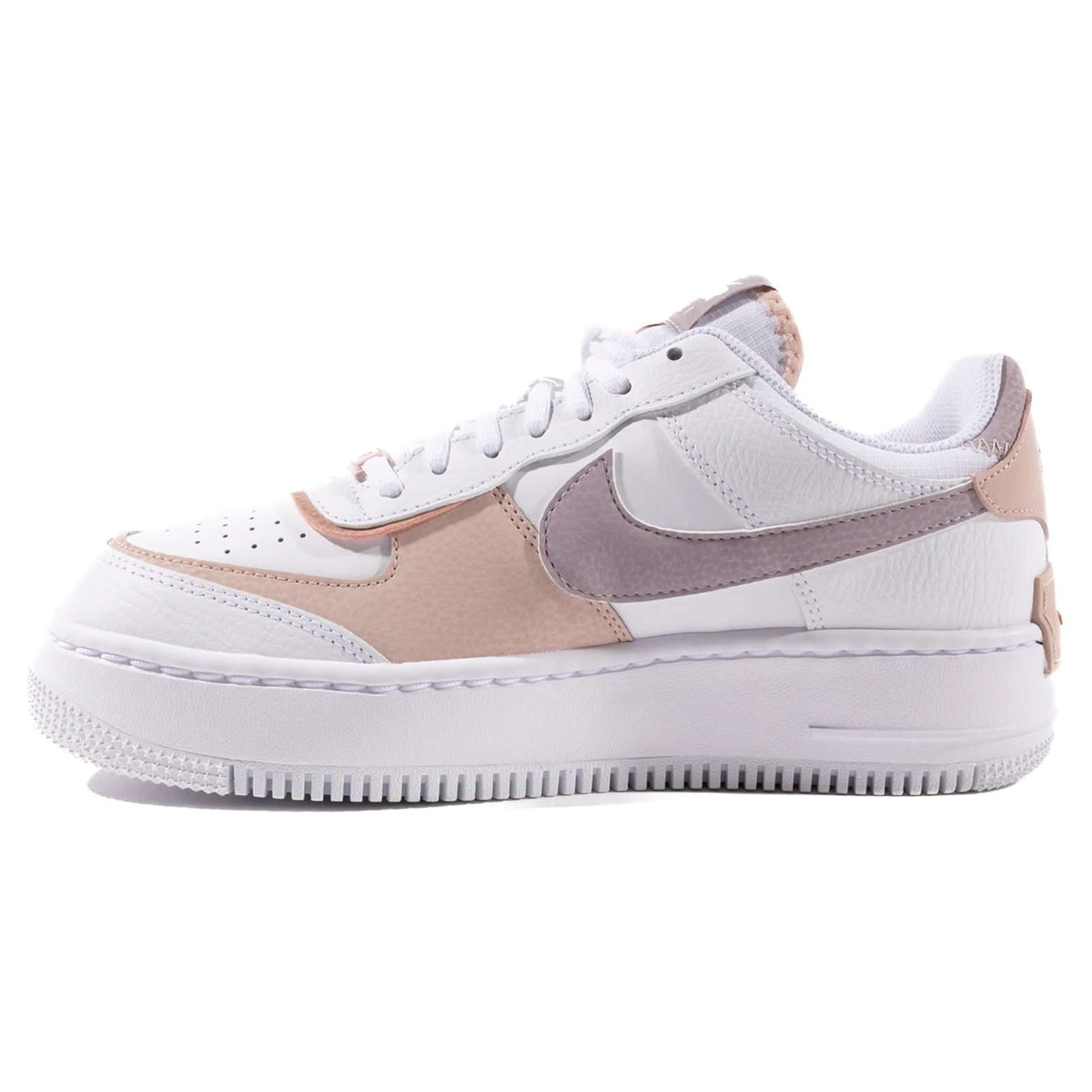 Nike Womens Air Force 1 Shadow Leather Trainers