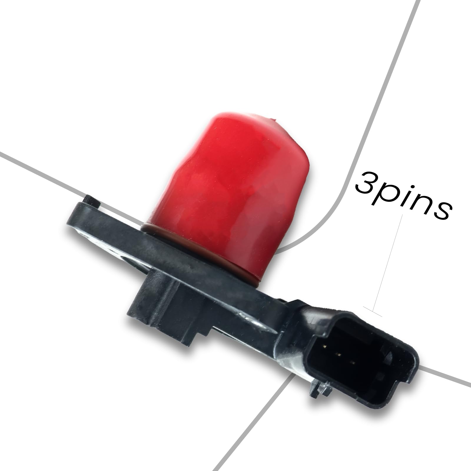 Capteur de position 3 broches pour Citroën C3 C4 Peugeot 207 208 1.4 HDi 1.6 HDi Ford B-Max C-Max Grand C-Max Fiesta1696537 9643365680 0375Q9 0375R0