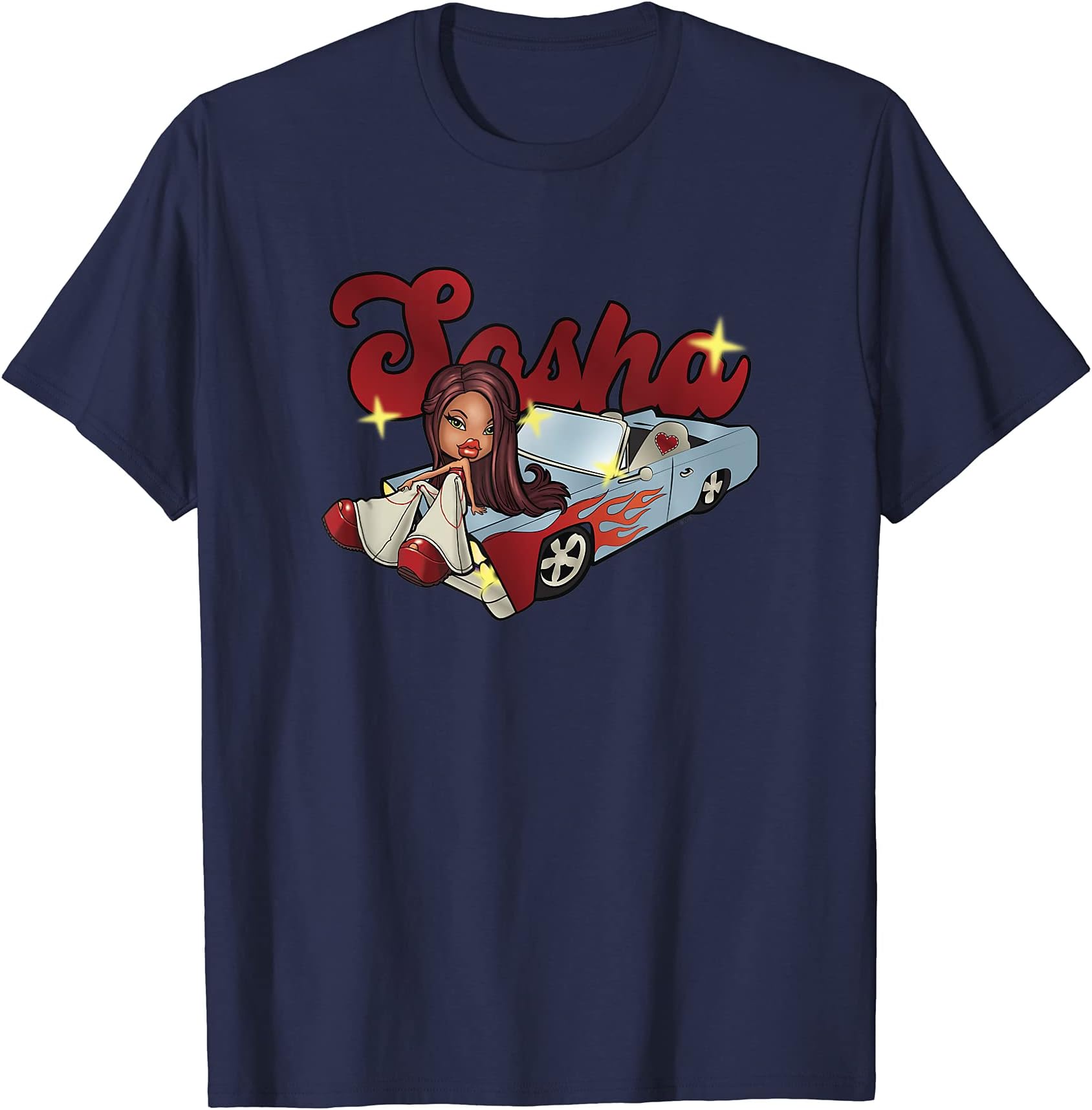 BratzSasha Car Flames T-Shirt