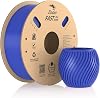Creality Ender Fast PLA Filament 1.75mm, 3D Printer Filament High Speed up to 300mms, Recyclable Cardboard Reel, Suitable for Most FDM 3D Printers - 1kg 2.2lb Blue