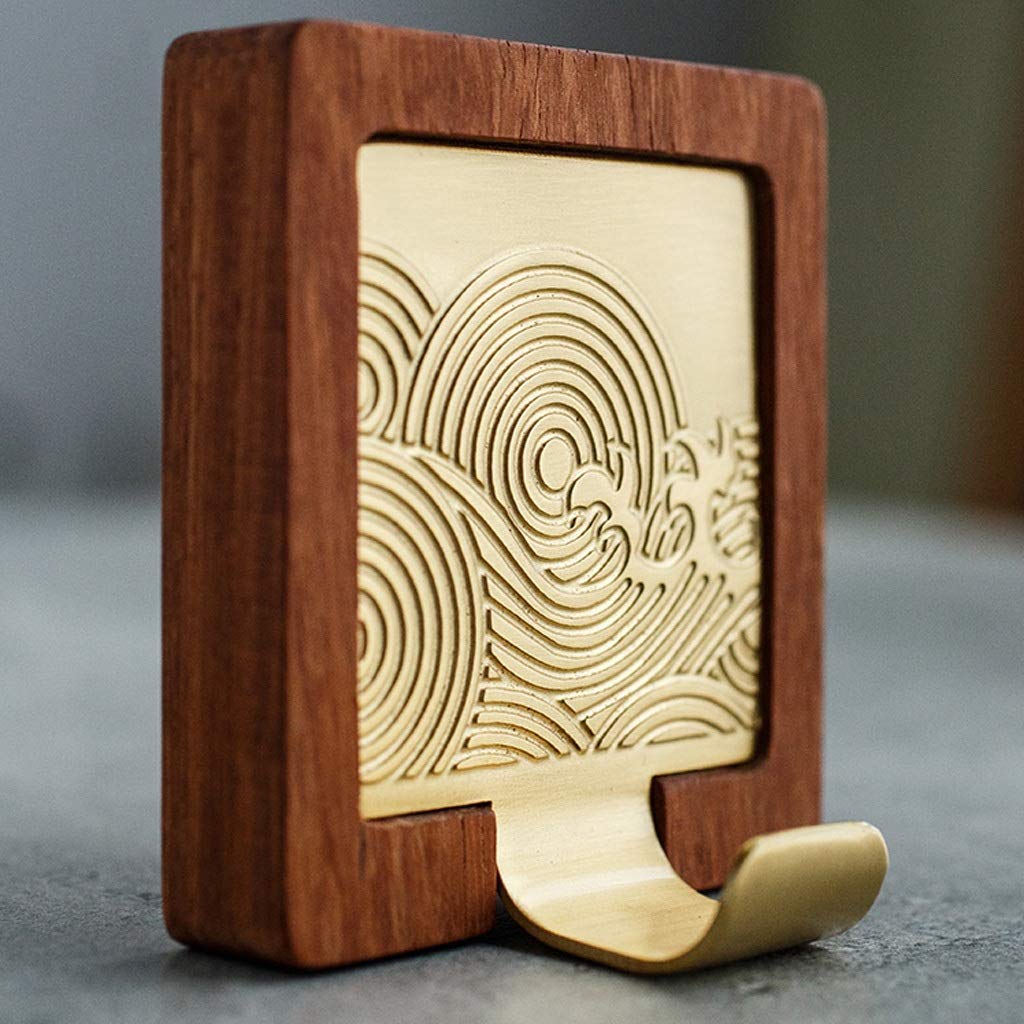 Percheros Para Colgar Abrigos Appendiabiti a parete Appendiabiti in ottone Gancio singolo Appendiabiti a parete for porta della camera da letto del bagno retrò creativo Perchero Para Colgar Bolsas