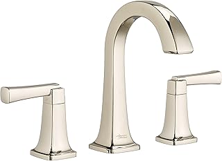 American Standard 7353801.013, Townsend 8-Inch Widespread 2-Handle Bathroom Faucet 1.2 GPM, Polished Nickel