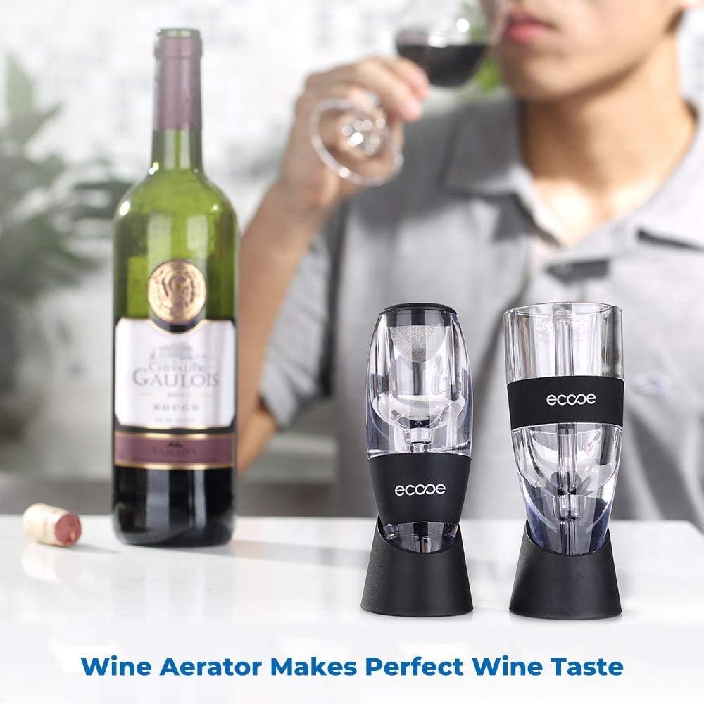 Ecooe Wine Decanter Aerator Instant A Few Seconds Aerator for Wine - Wine Accessories Gifts