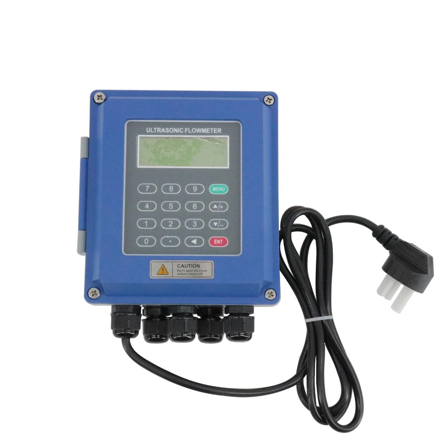 Suyaoquant Ultrasonic Flow Meter, TUF-2000B, Meter Flowmeter Counter Display, for Pipe Diameter DN15 to 6000mm, With TM-1/TS-2/TL-1 Clamp On Transducers, for Water, Chemical, and Energy Applications
