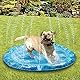 ALL FOR PAWS Hundespielmatte mit Sprinkler, 130CM– Sprinklermatte & Kühlende Wassermatte für Hunde, Outdoor-Spielzeug mit Wassersprinkler, Rutschfester Hunde-Pool für Sommer, Spaß & Abkühlung