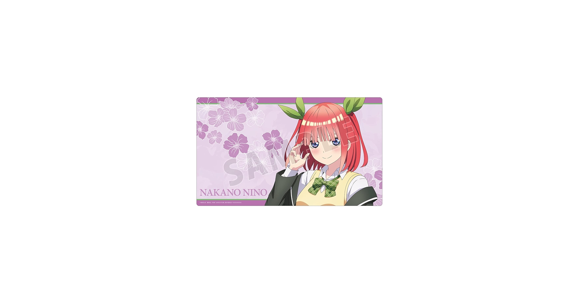 α1 五等分の花嫁 ウエディング&ミュシャ風 中野二乃 スリーブ&プレイマット 61LtsY7343L.jpg_BO30,255,255,