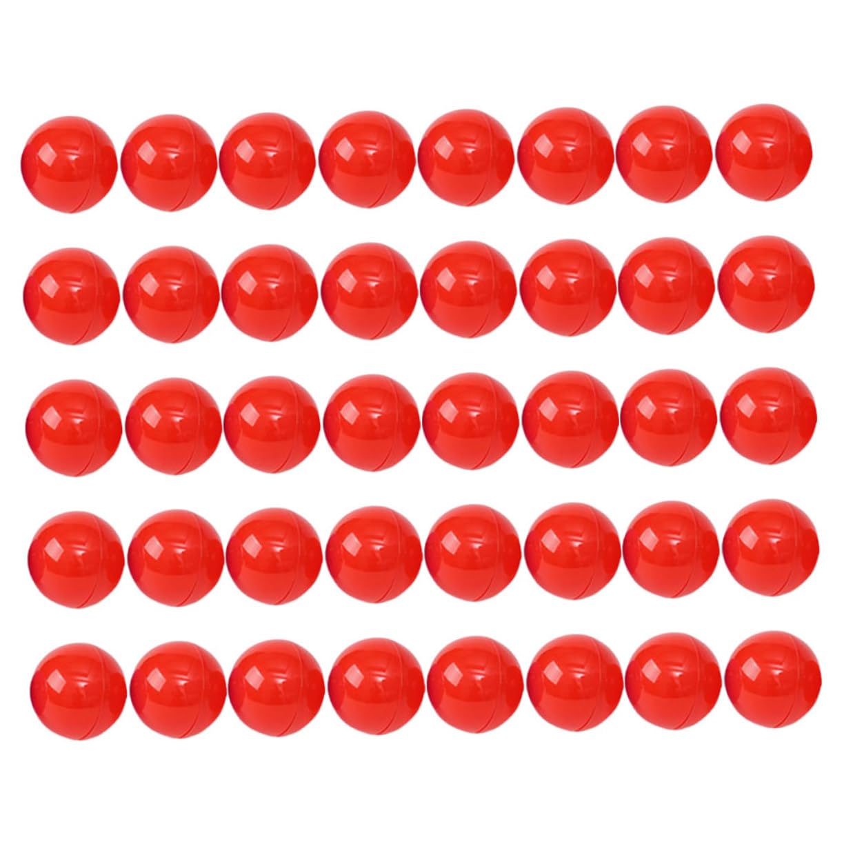 GAROZATION Festive Raffle Balls 50pcs Openable Plastic Balls Great for Sweepstakes Meetings