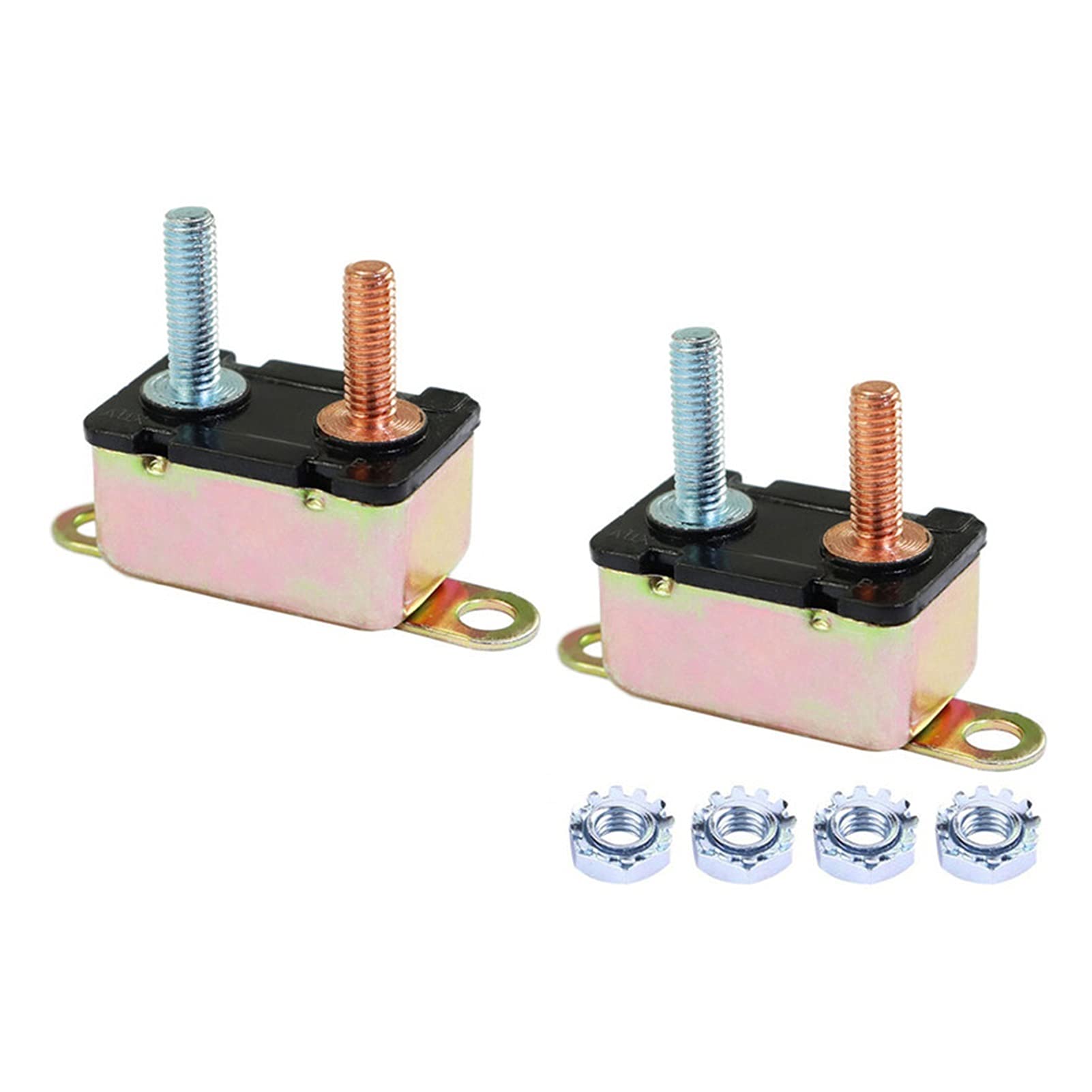 Disyuntor De Reinicio Automático De 40 A CC, 12-42 V, Con Cubierta Impermeable Y Seccionador Electrico 92007133 Disyuntor De Reinicio Automático De 40 A CC, 12-42 V, Con Cubierta Impermeable Y Seccionador Electrico 92007133