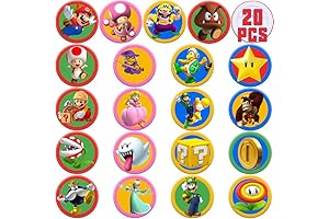 Super Bros Button Pins