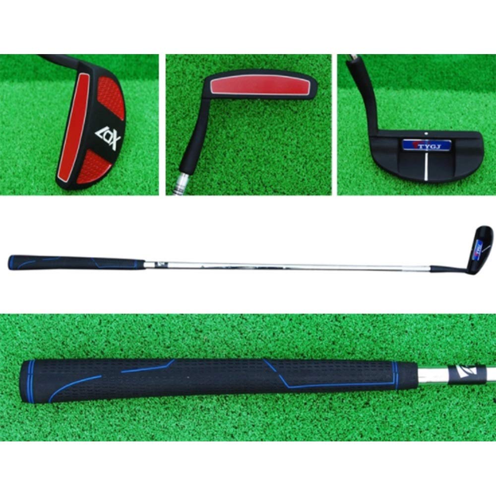 Light Weight Women Men Golf Practice Club Golf Putter Right Hand with Rubber Grip Red Purple for Men