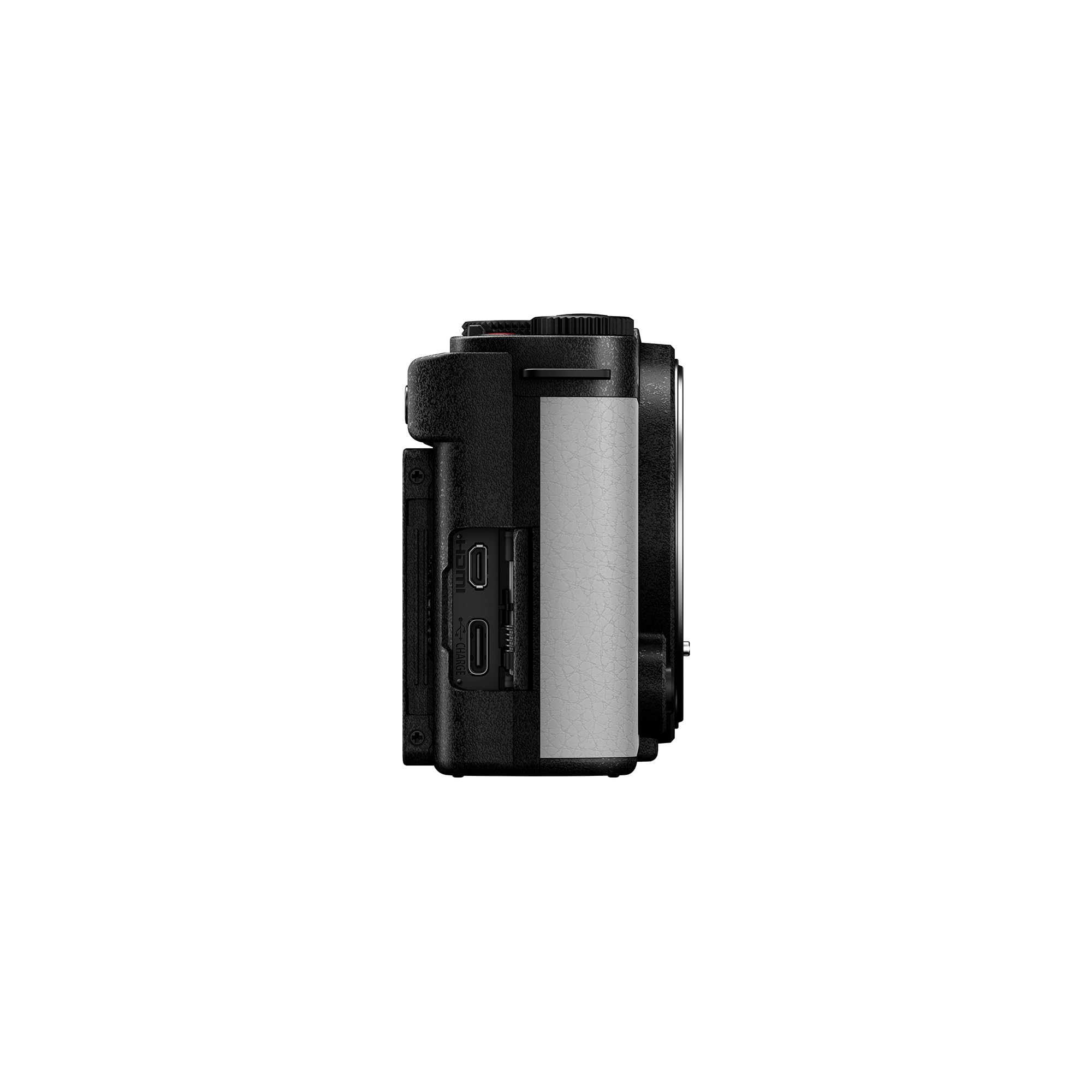 Panasonic Lumix DC-S9E-W Pełnoklatkowy Bezlusterkowy Aparat do Vlogowania, 24.2MP, 6K /4K Video, 779 Punktów Detekcji Fazy, Stabilizacja Obrazu, 5Ghz WiFi, Dymno-biały, Korpus