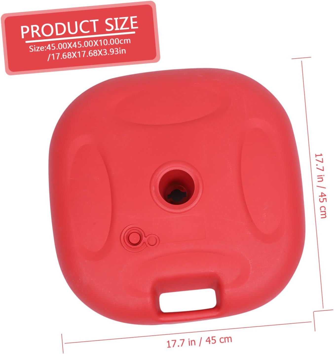 BESPORTBLE Garden Umbrella Base Durable Water Injection Sun Umbrella Stand for Outdoor Use Easy to Fix and Carry Space Saving Design for Patio and Beach