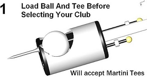 Miniatura 6 de Tee Pal Pro Golf Ball Teeing Device W2 Magnetic Tee Altura Sondas para personas mayores con problemas de flexión