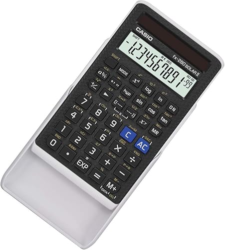 Vista 5 de Casio FX 260 Solar II Calculadora científica 5" x 0.6" x 2.9" (Paquete de 2)