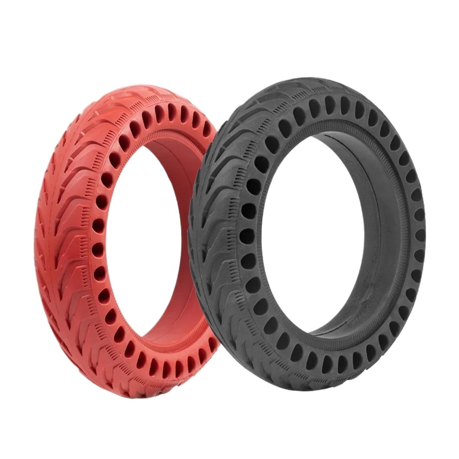 Pneu Solide for Scooter Électrique,Compatible With Xiaomi, | Compatible With Roue,for M365,for Pro,for PRO,for 1S En Caoutchouc,for Amortisseur De,for Pouces,2,8.5(Red)