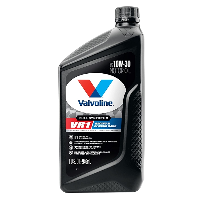 瓦尔沃林 VR1 合成赛车机油 10W-30