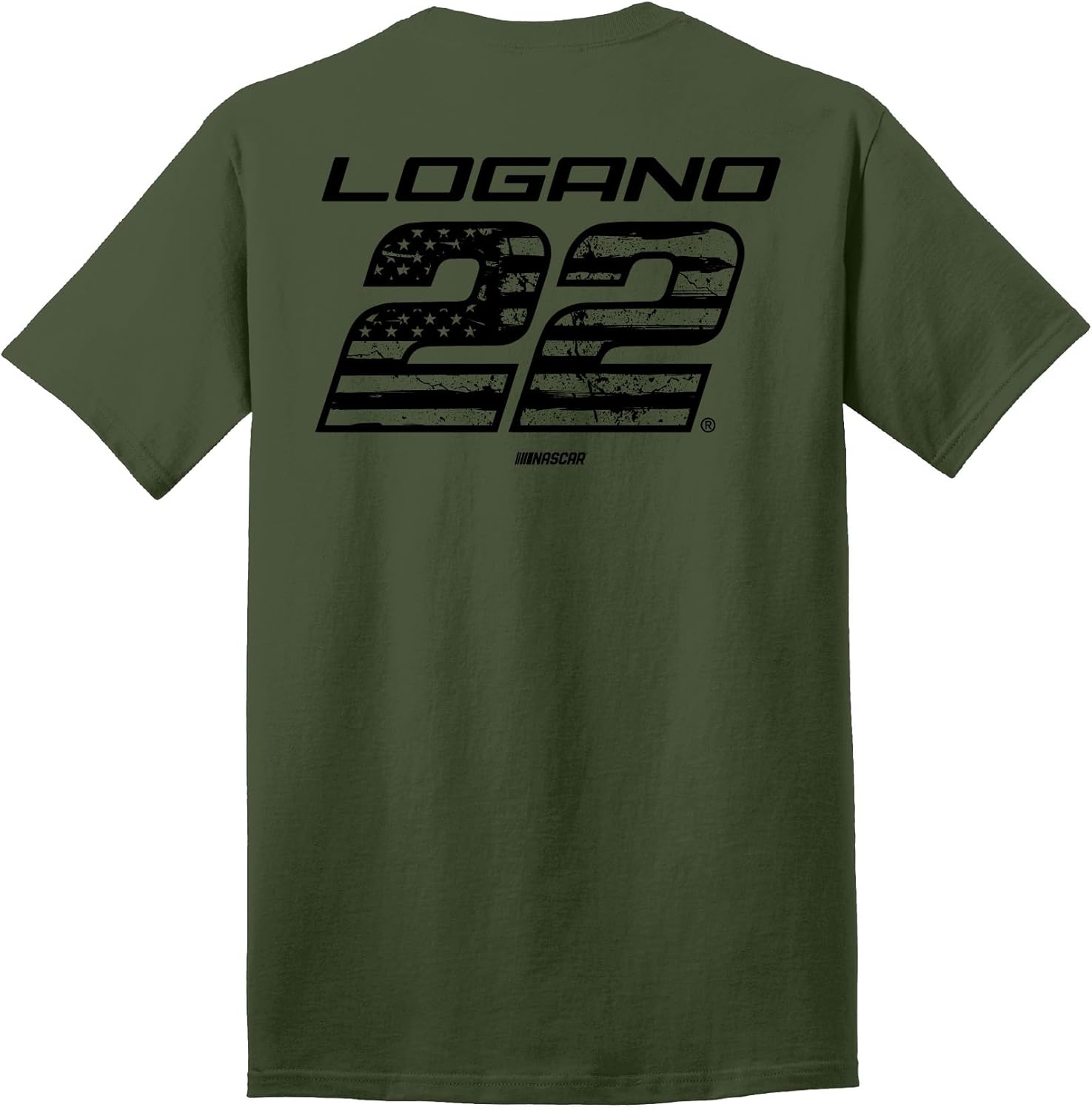 Checkered Flag Sports 2025 Patriotic Number T-Shirt - Automotive Racing Apparel - Image 2