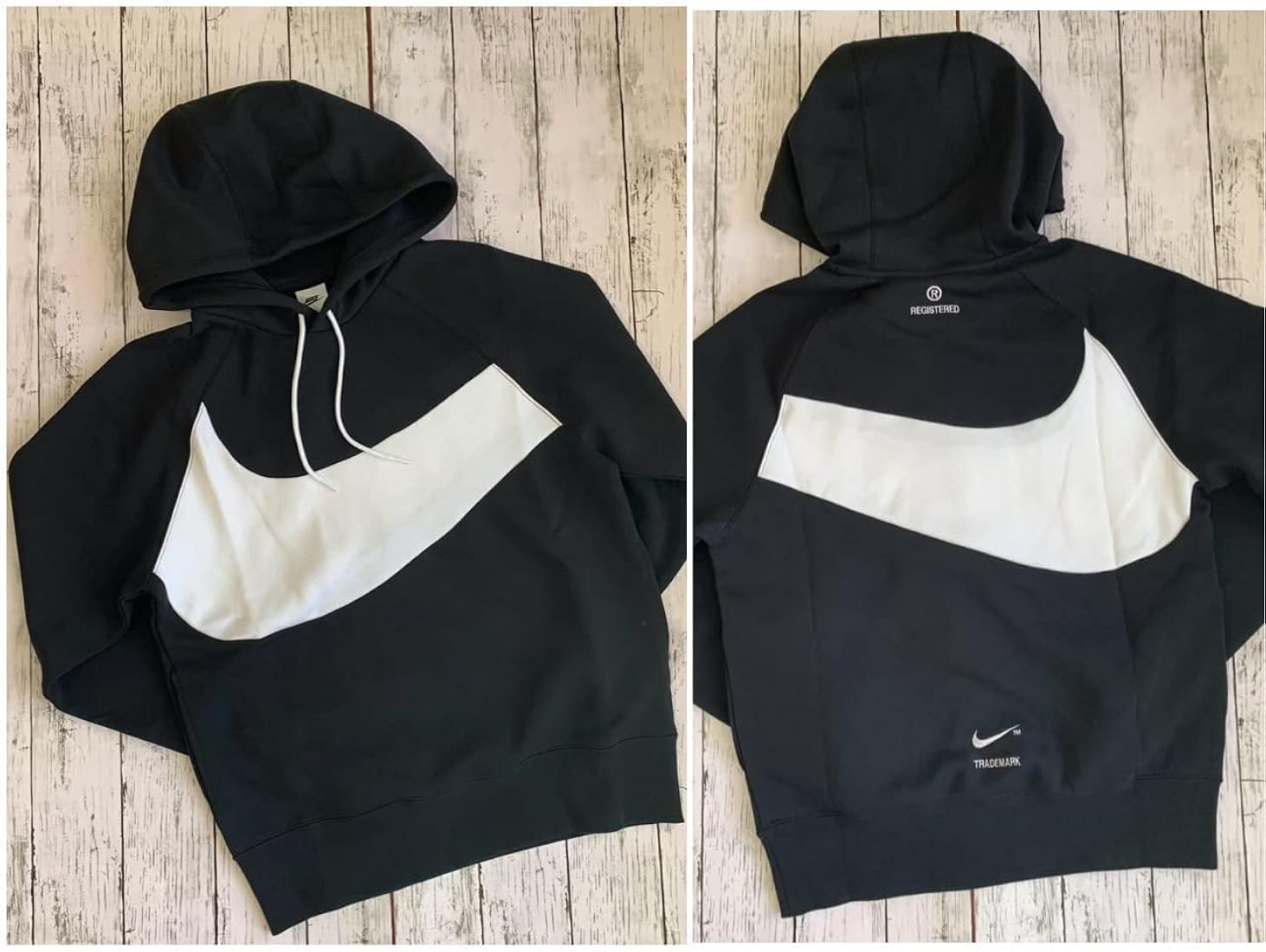 激安通販新作激安通販新作XL NIKE BIG SWOOSH パーカーパンツ グレー