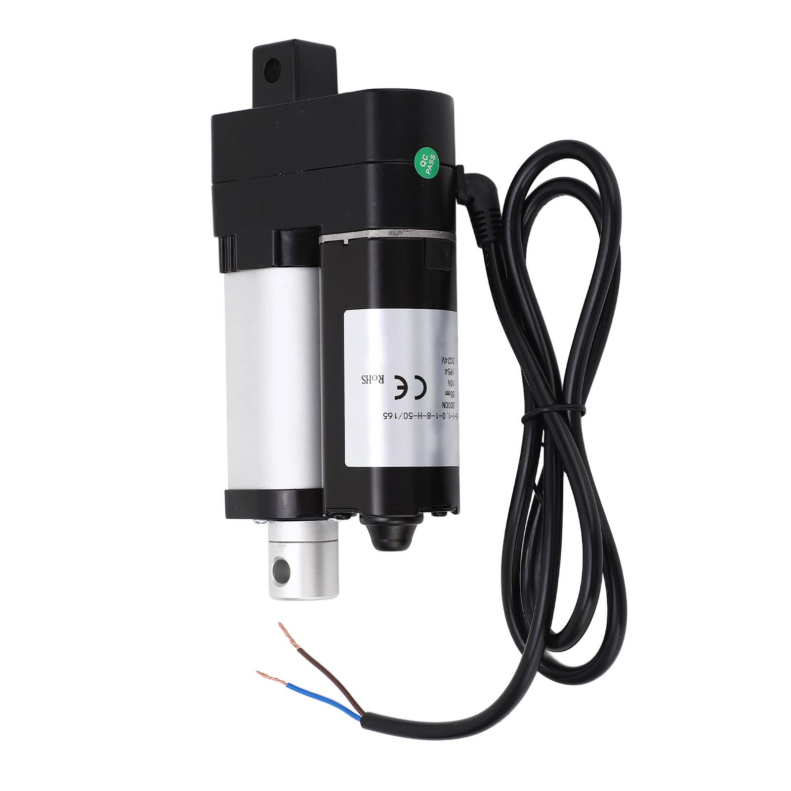 Electric Motor Actuator 3000N, L Motion Actuator with 50mm ke, IP54 lectric for ing System, Industrial Equipment, Bed, Sofa, or (24V)