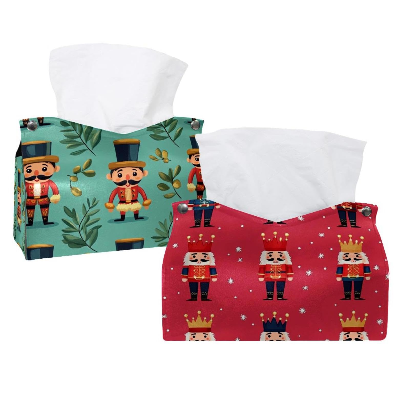 Boîte à mouchoirs en cuir salle de bain Capybara et rangement de table chic