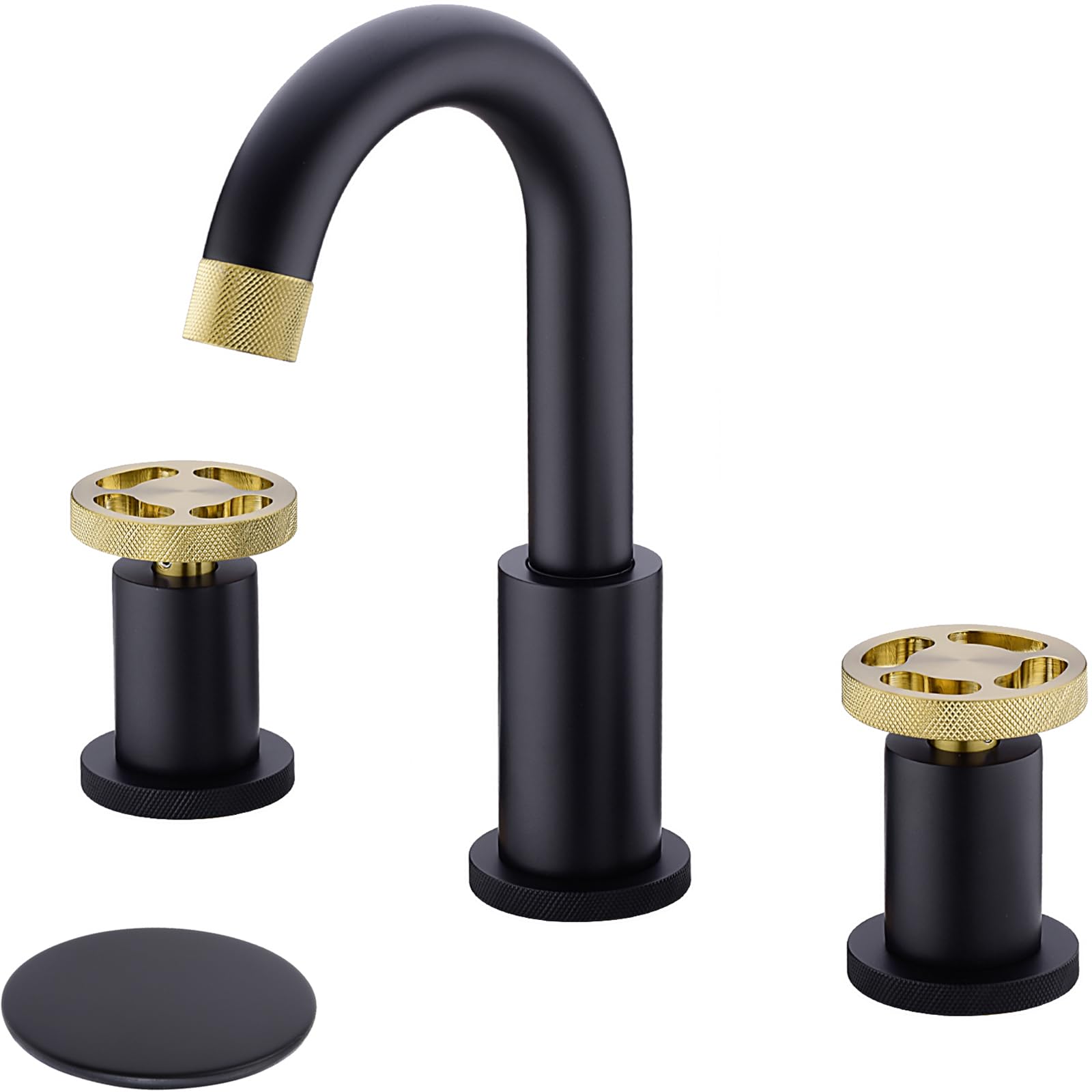 Robinet de robinetterie salle de bain en laiton anti-corrosion large 8"